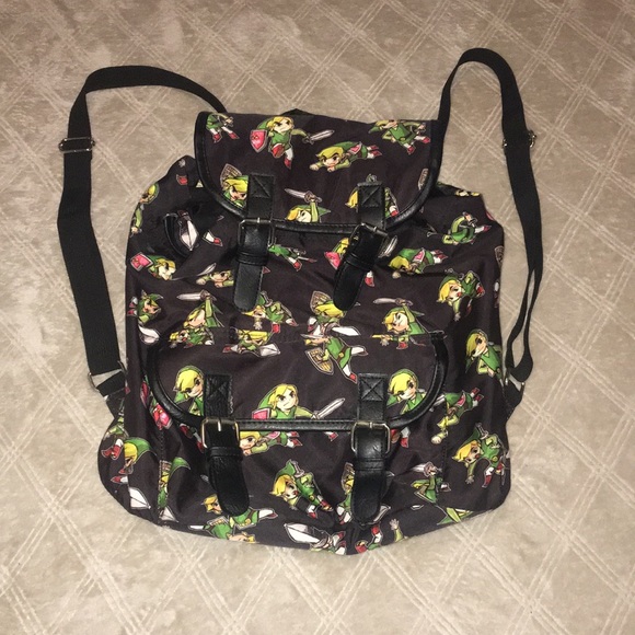 Nintendo Handbags - Zelda Mini backpack purse Euc